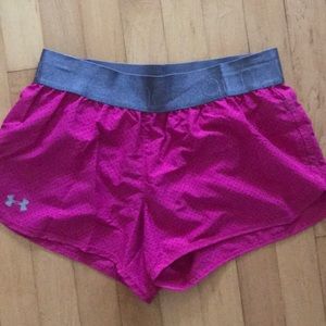 Under Armour crop workout shorts